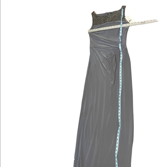 Lauren Ralph Lauren Evening Sequined Column Dress Size 4 - Picture 9 of 12